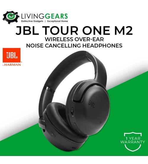 JBL Tour One M2 Wireless Headphones Cancelling Noise Over-ear (Black)
